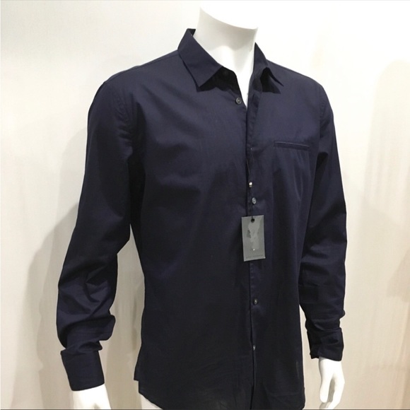 John Varvatos Other - John Varvatos Midnight Dress Shirt Designer Line